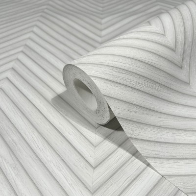 Papel pintado MADERA CHEVRON GRIS CLARO 33375 Papel pintado MADERA CHEVRON GRIS CLARO 33375