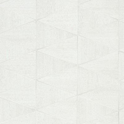 Papel pintado GEOMÉTRICO MADERA BLANCA 33356