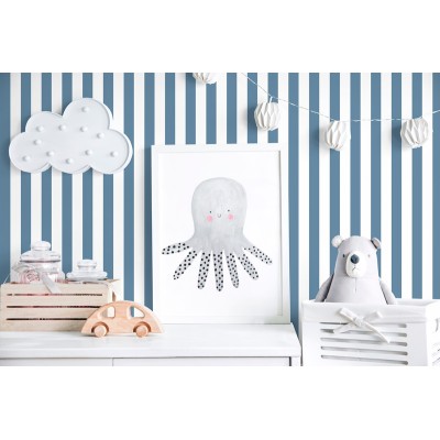 Papel de parede RISCAS AZUL MARINHO 068 Papel de parede RISCAS AZUL MARINHO 068