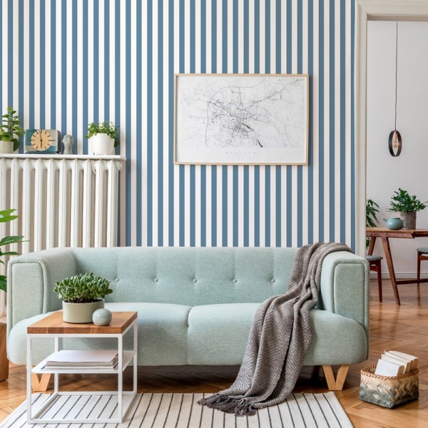 Papel de parede RISCAS AZUL MARINHO 068 Papel de parede RISCAS AZUL MARINHO 068