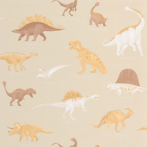 Papel pintado DINOSAURIOS INFANTILES MARRÓN MNM_10570_10_10