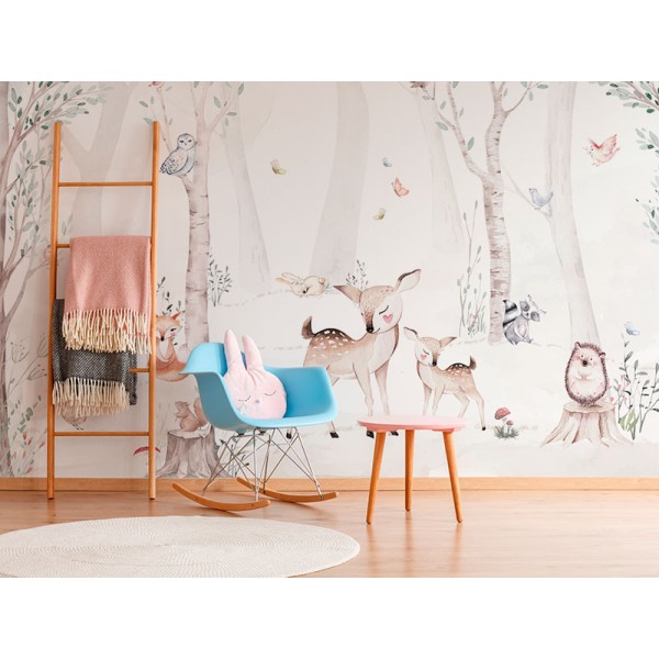 Mural Infantil Bosquezinho ANIM658