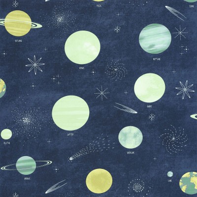 Papel pintado PLANETAS INFANTILES AZUL MARINO MNM_10568_60_66 Papel pintado PLANETAS INFANTILES AZUL MARINO MNM_10568_60_66