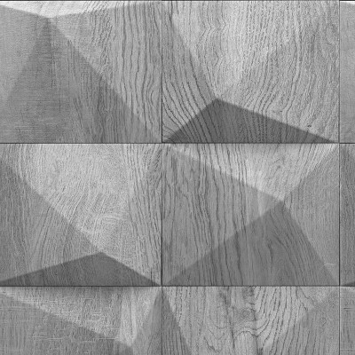 Paper pintat FUSTA 3D GRIS 34854 Paper pintat FUSTA 3D GRIS 34854