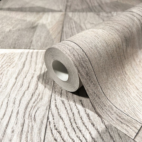 Paper pintat FUSTA 3D BEIGE CREMA 34853 Paper pintat FUSTA 3D BEIGE CREMA 34853