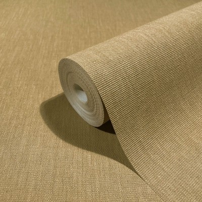 Papel pintado TEXTURADO LISO MARRÓN MOSTAZA 33965
