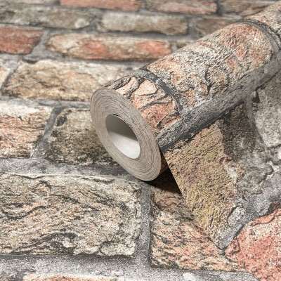 Papel de parede TIJOLO COM RELEVO 34834