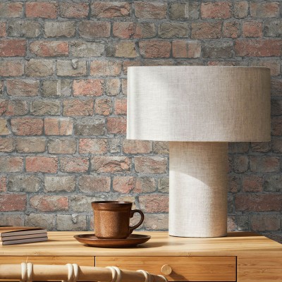 Papel pintado LADRILLO CON RELIEVE 34834