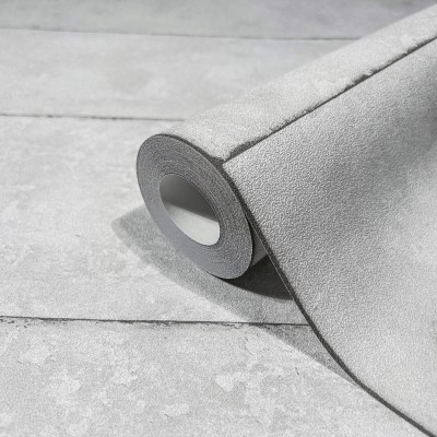 Papel pintado BLOQUE HORMIGÓN GRIS 34860