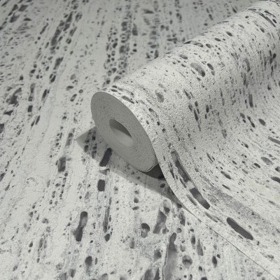 Papel de parede MÁRMORE TRAVERTINO CINZA 33352