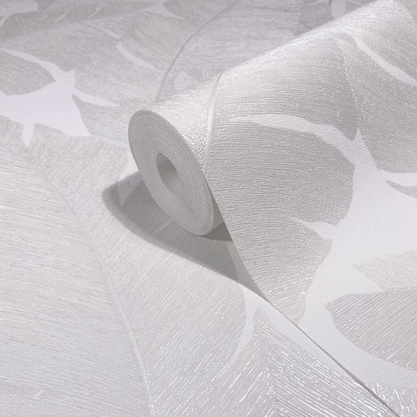 Paper pintat FULLES TROPICALS BLANC PERLA 31623 Paper pintat FULLES TROPICALS BLANC PERLA 31623