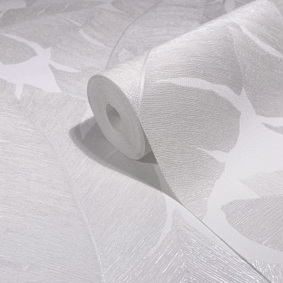 Paper pintat FULLES TROPICALS BLANC PERLA 31623 Paper pintat FULLES TROPICALS BLANC PERLA 31623