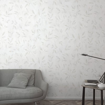 Papel de parede RAMOS COM FOLHAS BEGE 32632 2