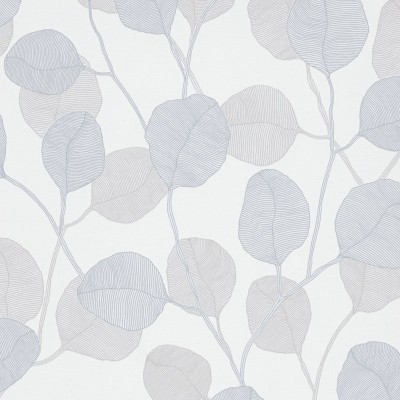 Papel pintado HOJAS CON LINEAS GRIS 34808 Papel pintado HOJAS CON LINEAS GRIS 34808
