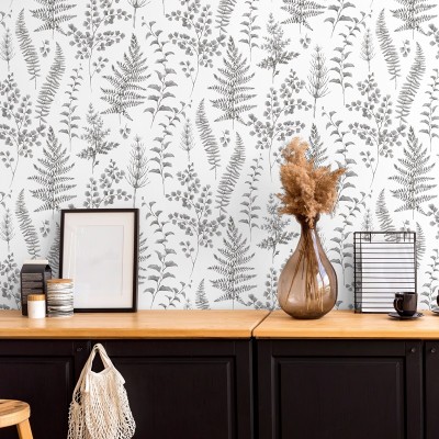 Papel pintado NATURALIA GRAFITO