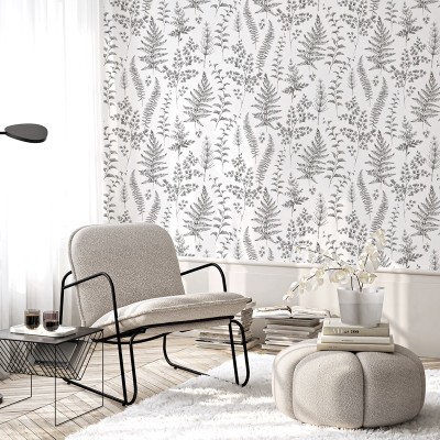 Papel pintado NATURALIA GRAFITO