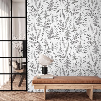 Papel pintado NATURALIA GRAFITO