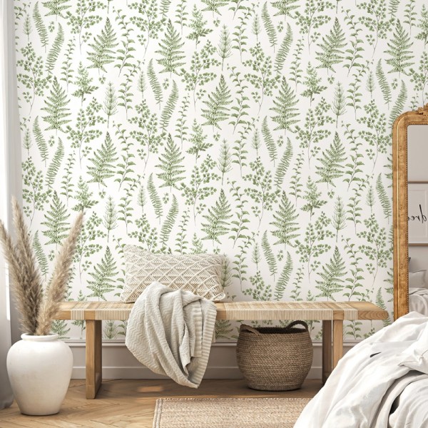 Papel de parede NATURALIA VERDE