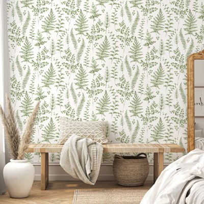 Papel de parede NATURALIA VERDE