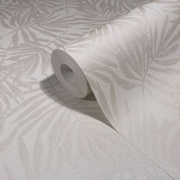 Papel pintado RAMAS CON HOJAS BEIGE PERLADO 31315 Papel pintado RAMAS CON HOJAS BEIGE PERLADO 31315