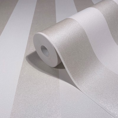 Papel pintado RAYAS BEIGE PERLADO 31322