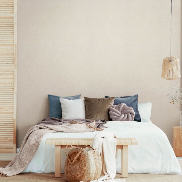 Papel pintado LISO CREMA DESGASTADO 34807