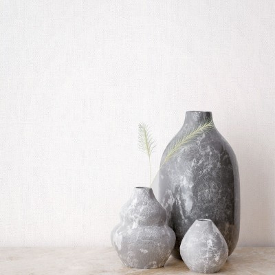 Papel pintado LISO BLANCO TEXTURIZADO 31649 2