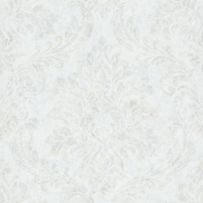Papel pintado DAMASCO BLANCO EFECTO ENVEJECIDO 34811 Papel pintado DAMASCO BLANCO EFECTO ENVEJECIDO 34811