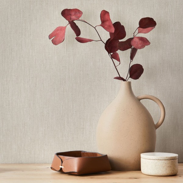 Papel pintado EFECTO TEXTIL BEIGE 32221