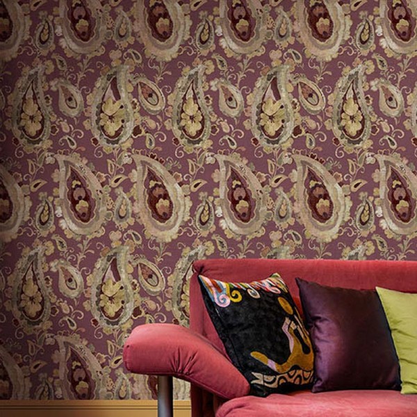 Paper pintat GOTES PAISLEY BORDEUS 39018 Paper pintat GOTES PAISLEY BORDEUS 39018