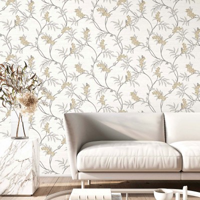 Papel pintado FLORAL JAPONÉS BEIGE CREMA 33301 Papel pintado FLORAL JAPONÉS BEIGE CREMA 33301