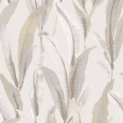 Paper pintat FULLES EFECTE BRODAT GRIS I BEIGE 39001 Paper pintat FULLES EFECTE BRODAT GRIS I BEIGE 39001