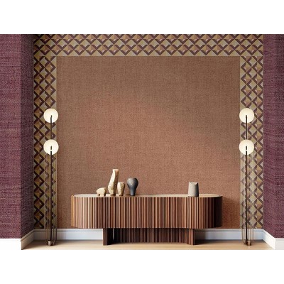 Papel pintado TEXTURA LINO OCRE 39073 2