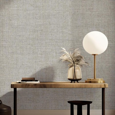 Papel pintado TEXTURA LINO GRIS 39052