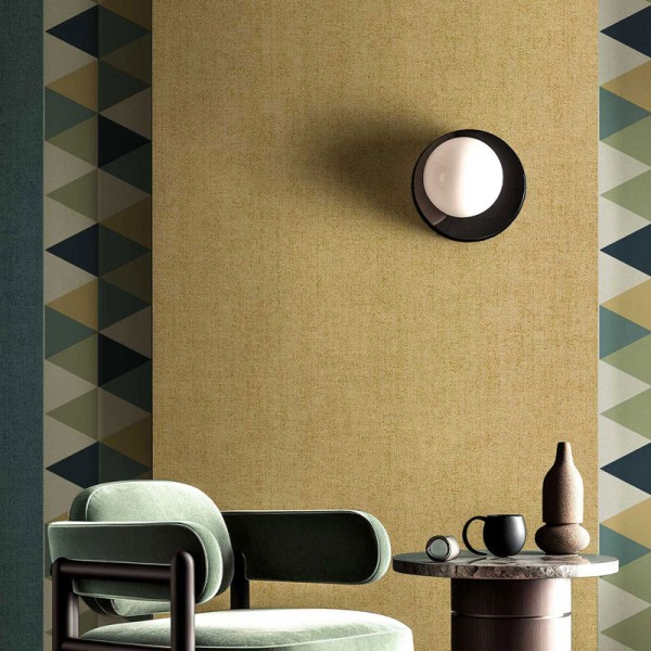 Papel de parede TEXTURA DE LINHO AZUL TURQUESA 39077