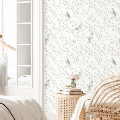 Papel pintado PAJARITOS BEIGE 311
