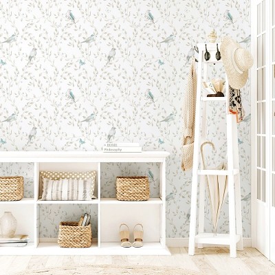 Papel pintado PAJARITOS BEIGE 311
