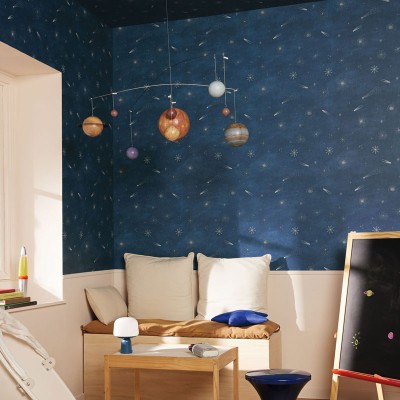 Papel de parede UNIVERSO INFANTIL AZUL MARINHO MNM_10569_60_69 2