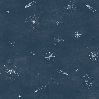 Papel de parede UNIVERSO INFANTIL AZUL MARINHO MNM_10569_60_69