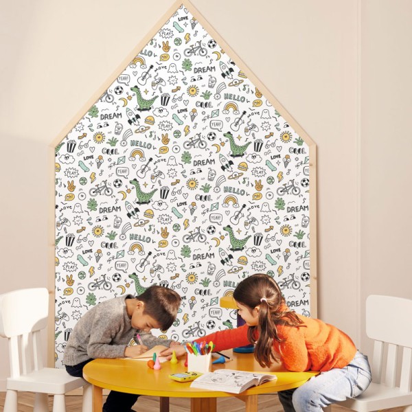 Papel pintado INFANTIL CÓMIC DIVERTIDO MNM_10583_45_27