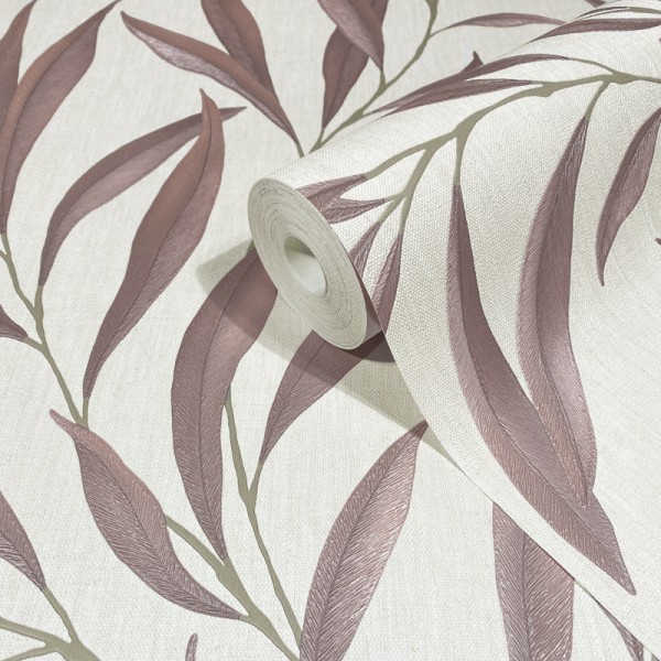 Paper pintat FULLES ROSA ANTIC MARRÓ 32203