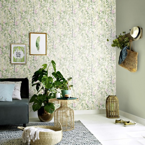 Papel de parede PLANTAS E VEGETAÇÃO VERDE 10258-05