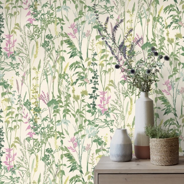 Papel pintado PLANTAS Y VEGETACIÓN VERDE 10258-05