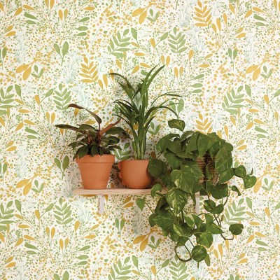 Papel pintado JARDÍN ACUARELA VERDE GNL2_10169_03_69 Papel pintado JARDÍN ACUARELA VERDE GNL2_10169_03_69