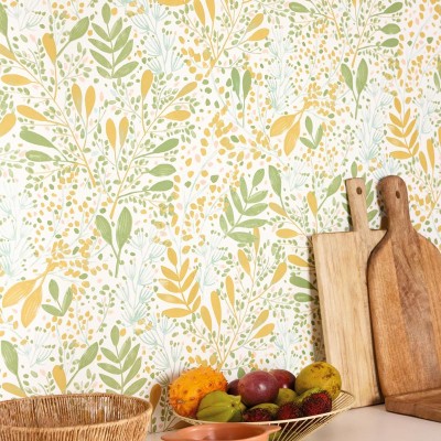 Papel pintado JARDÍN ACUARELA VERDE GNL2_10169_03_69 Papel pintado JARDÍN ACUARELA VERDE GNL2_10169_03_69