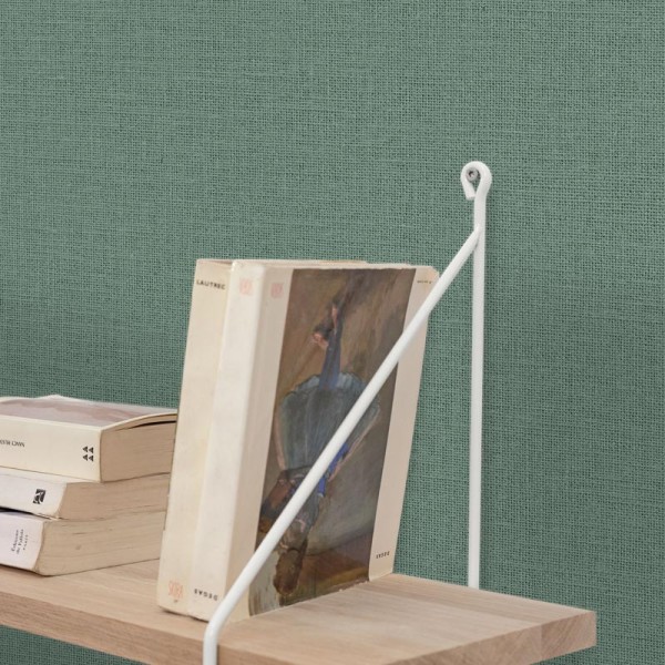 Papel de parede IMITAÇÃO RÁFIA VERDE MUSGO Papel de parede IMITAÇÃO RÁFIA VERDE MUSGO