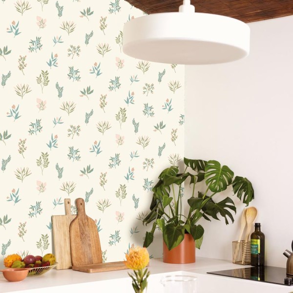 Papel pintado PLANTAS AROMÁTICAS AZULES GNL2_10537_06_44 Papel pintado PLANTAS AROMÁTICAS AZULES GNL2_10537_06_44