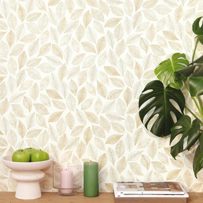 Papel de parede COM FOLHAS MARROM GNL2_10538_02_46 2