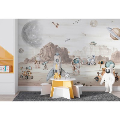 Mural Infantil Astronautas ANIM660