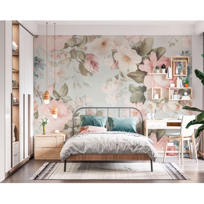 Mural Infantil Delicadeza Floral ANIM670 2